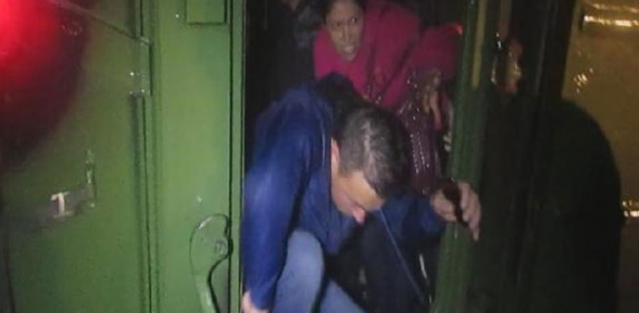 İşçileri askerler kurtardı