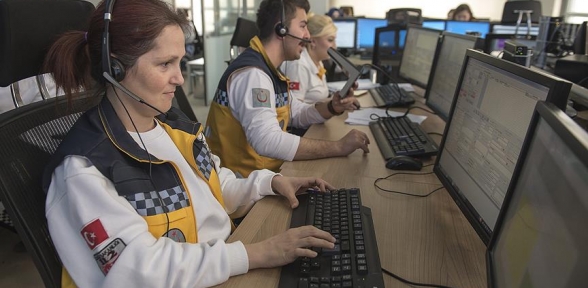 İşitme engelliler için 112 çağrı hizmeti