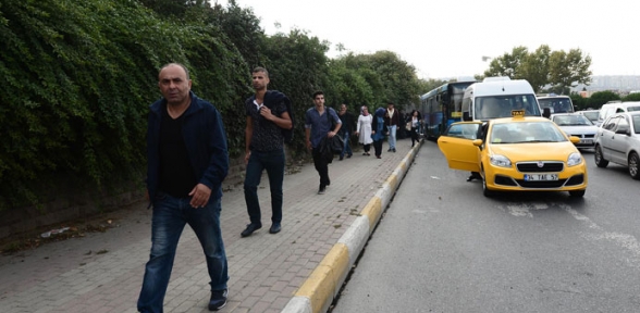 İstanbul da trafik felç oldu