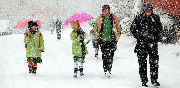 İstanbul ve 33 İlde Okullar Tatil
