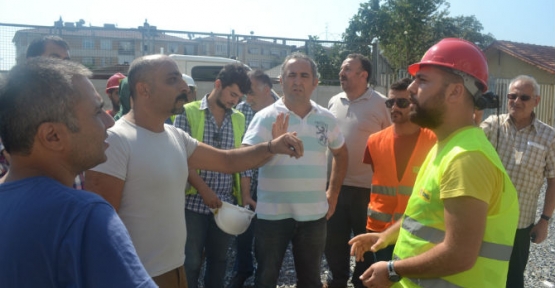 İstasyon Caddesinde Eylem
