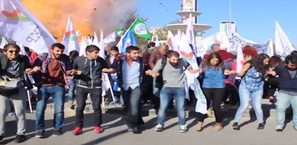 İşte o patlama anı görüntüsünün tamamı