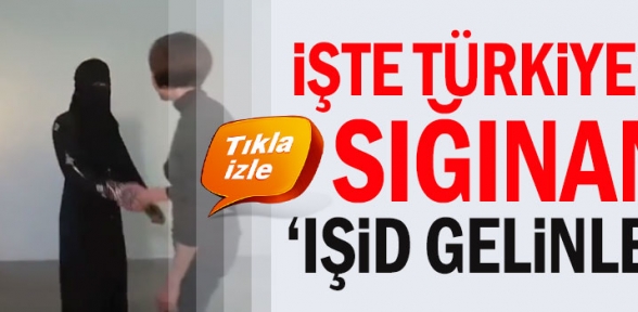 İşte Türkiyeye Sığınan İŞİD Gelinleri 