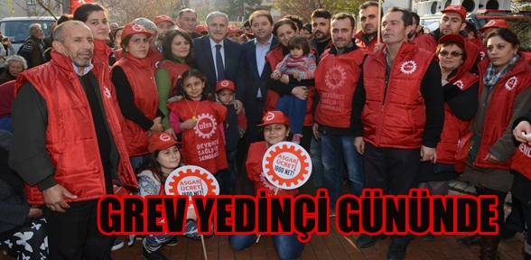 İşten atılan işçilere Başkan Ali Kılıç tan tam destek