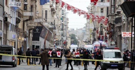 İstiklal Caddesinde CANLI BOMBA SALDIRISI