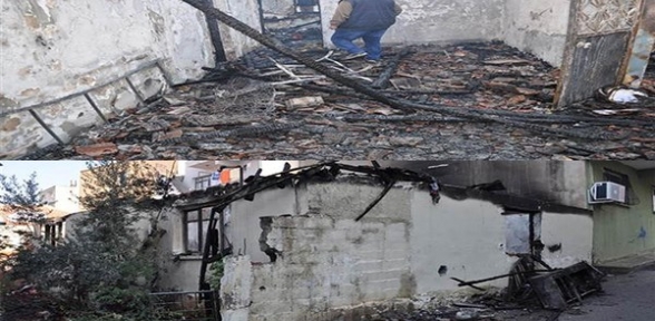 İzmirde Yanğın 2 Kardeş Hayatını Kaybetti 