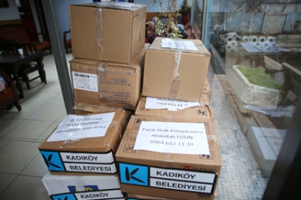 Kadıköy Belediyesinden Rizeye Kitap