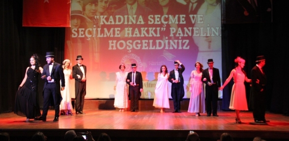 KADINA SEÇME VE SEÇİLME HAKKI KONULU PANEL DÜZENLEDİ