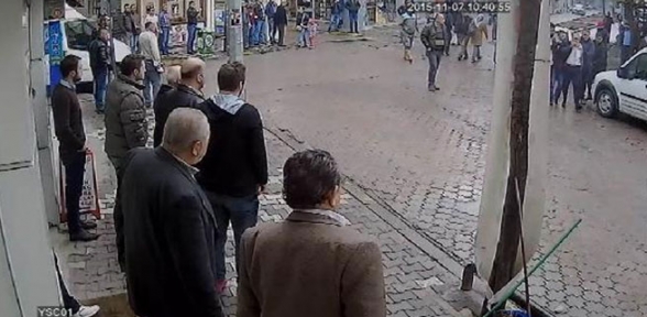 Kadınla buluşmaya çarşaf giyip gidince canlı bomba sanıldı