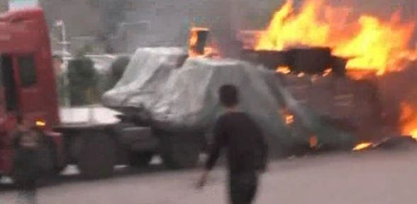 Kahraman şoför faciayı önledi