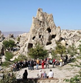 Kapadokya turist akınına uğradı