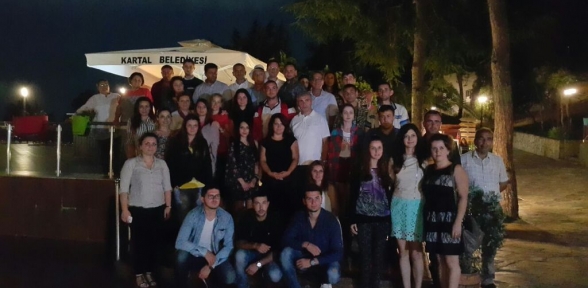 KARDEŞ BELEDİYE YÖNETİCİLERİ KARTALDA