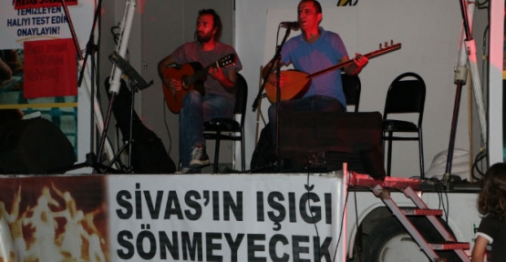 KARLIKTEPE GENÇLERİ SİVASI UNUTMADI