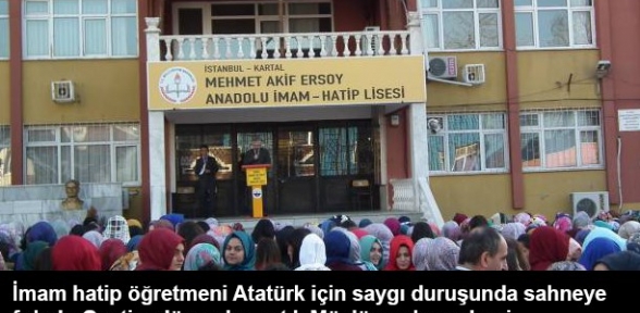 Kartal Anadolu İmamhatip Lisesin de Öğretmenden Rezalet Söz