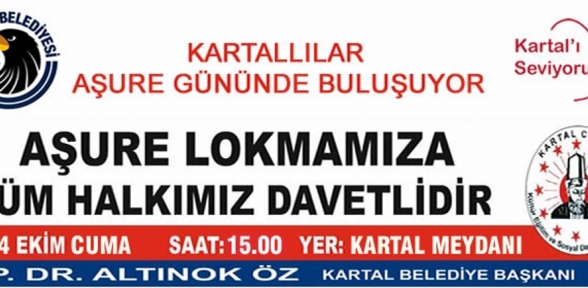 KARTAL BELEDİYESİ NDEN AŞURE LOKMASI