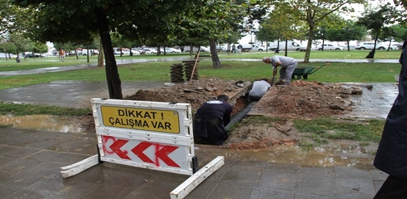 Kartal Belediyesi nden su baskınlarına karşı önlem