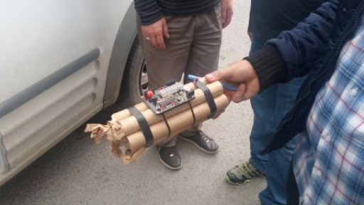 Kartal da bomba alarmı