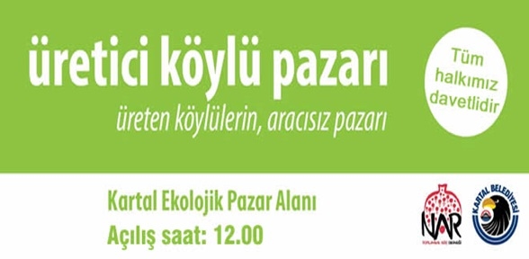 Kartal da üretici köylü pazarı açılıyor