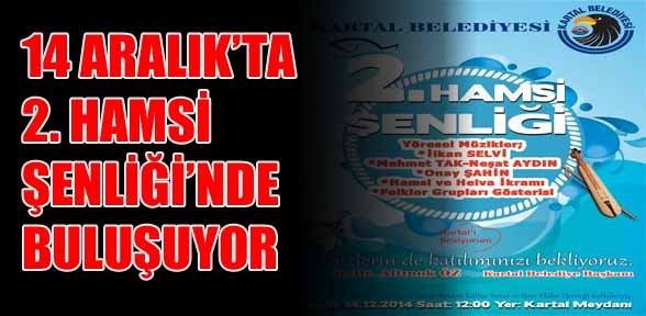 kartalda hamsi şenliği