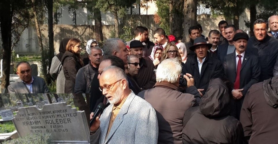 KARTALLI KAZIM MEZARI BAŞINDA ANILDI
