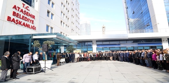 Kaybedilen canlar için Ataşehir de tören düzenlendi