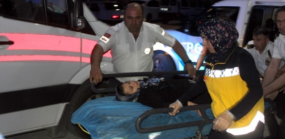 Kent merkezinde panik Herkes hastaneye koştu