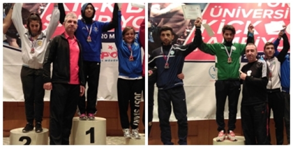 Kick Boksta çifte şampiyonluk