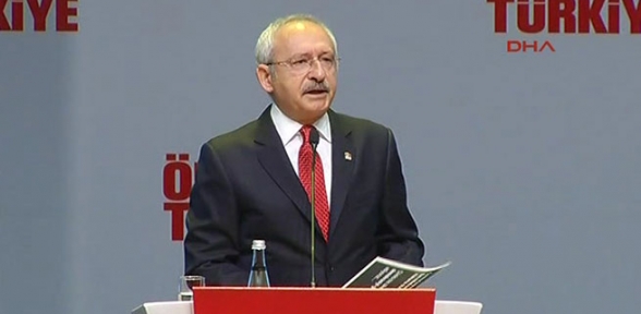 Kılıçdaroğlu CHP nin seçim bildirgesini açıkladı