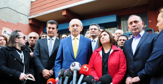 Kılıçdaroğlu Elvan ailesini ziyaret etti