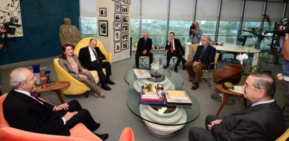 Kılıçdaroğlu ndan Hürriyet e ziyaret