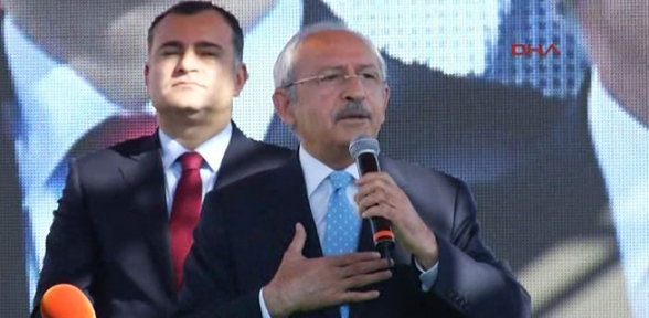 Kılıçdaroğlu Yaşar Kemal Parkının açılışında konuştu