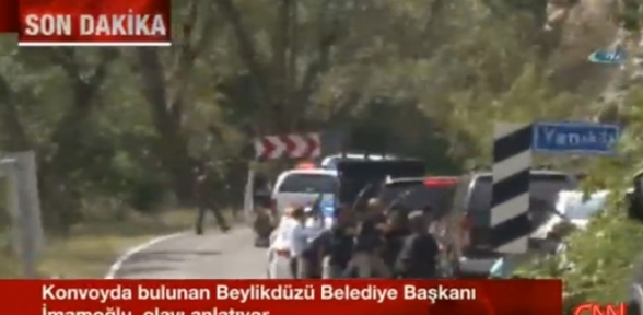 Kılıçdaroğlunun konvoyunun güzergahında çatışma