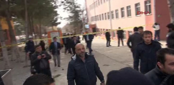 Kiliste okulda patlama Yaralılar var