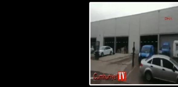 Kimyasal dehşeti Kargo binasında sızıntı 59 kişi hastanede