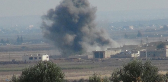 Koalisyon uçaklarından IŞİD hedeflerine hava harekatı