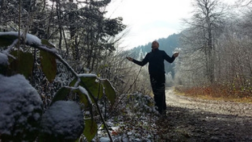 Kocaeli Kartepe ye mevsimin ilk karı düştü