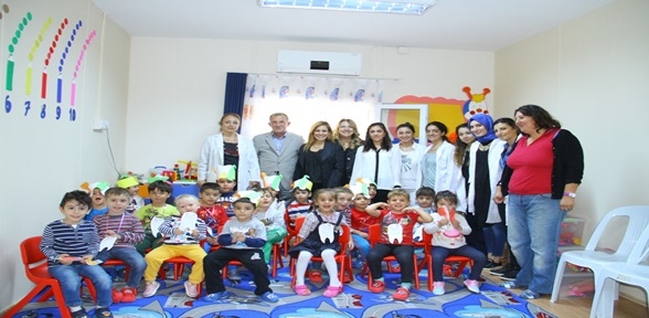 Kreş öğrencileri ağız ve diş sağlığı kontrolünden geçti