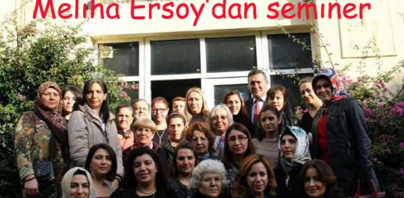 Kreş velilerine Pedagog Meliha Ersoydan seminer