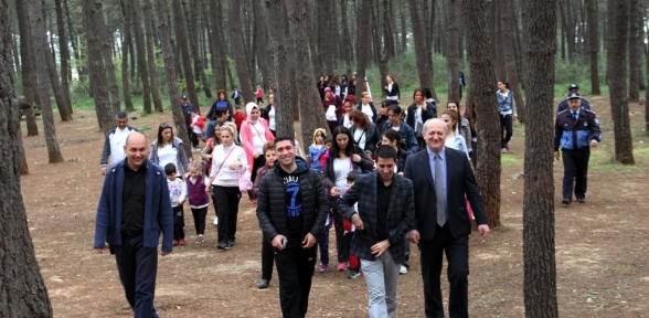 KÜÇÜK MACERACILAR BAHAR ŞENLİĞİNDE DOĞAYLA KUCAKLAŞTI