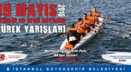 Kürek kulüpleri 19 Mayıs Gençlik Kupası için yarışacak