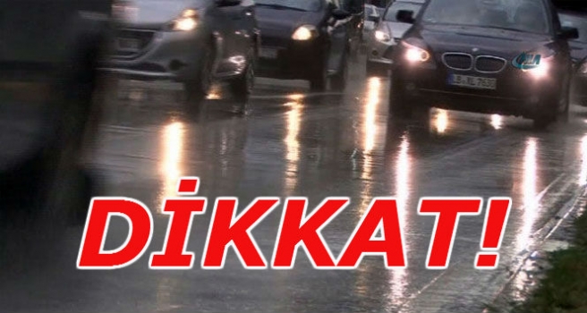kuvvetli yağış geliyor