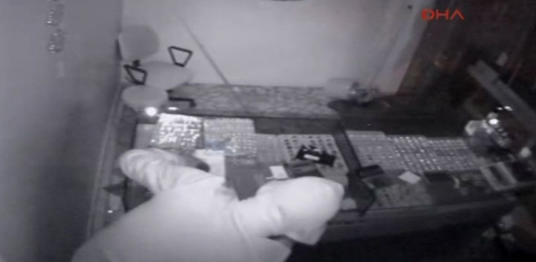 Kuyumcu Soygunu Kamerada 