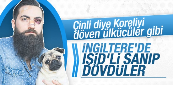 Londra da hipsterı işid militanı sanıp dövdüler 