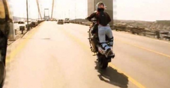 Maganda Motosikletli Burak Kılıçer