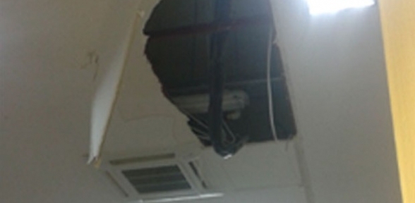 Mahkeme kalemine havadan çete lideri düştü