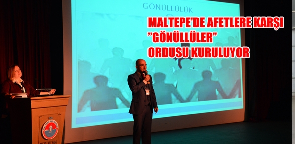 Maltepe de afetlere karşı gönüllüler ordusu kuruluyor