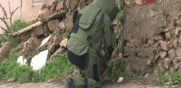Maltepede bomba bulundu