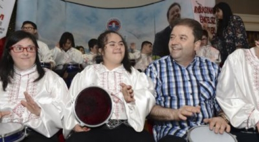 Maltepede Engelliler kahvaltıda gönüllerince eğlendi