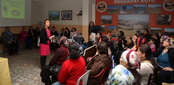 Maltepeli kadınlara sağlıklı yaşam dersleri
