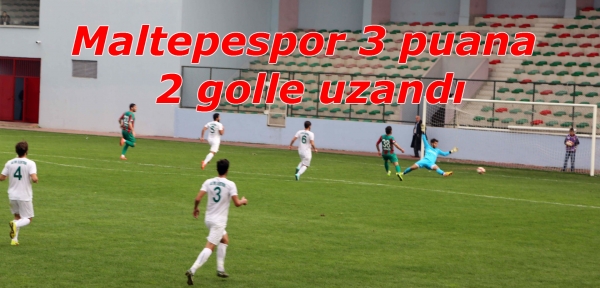 Maltepespor 3 puana 2 golle uzandı